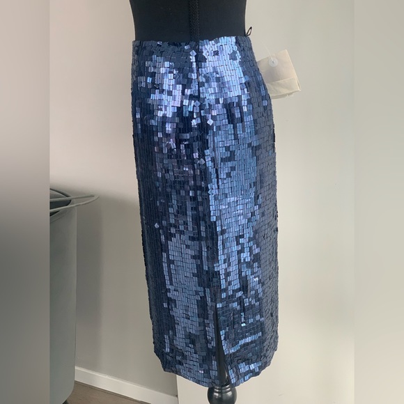 Dana Buchman Sequin Skirt Sz 2 - Picture 4 of 4